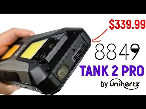 Видео: Unihertz 8849 TANK 2 Pro: смартфон с проектором стал дешевле!