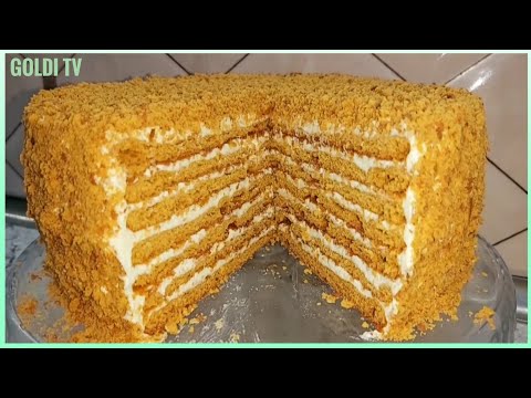 Видео: Ամանորյա Մեղրով տորթ՝թավայի մեջ։Торт МЕДОВИК НА СКОВОРОДЕ.HONEY cake in 30 minutes! IN A FRYING PAN.