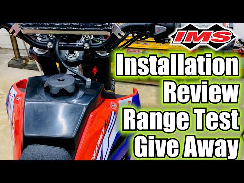 Видео: Бак IMS 2,5 галлона CRF300L