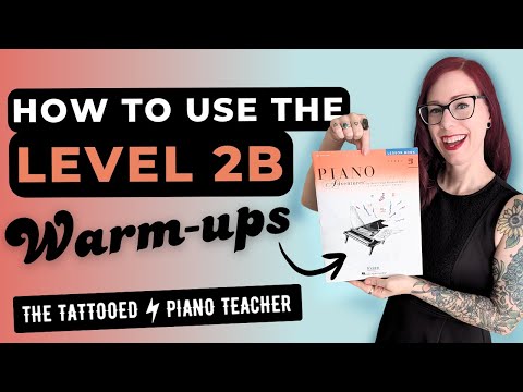 Видео: Что делать (и НЕ делать) с разминкой уровня 2B! | Советы для учителей Piano Adventures