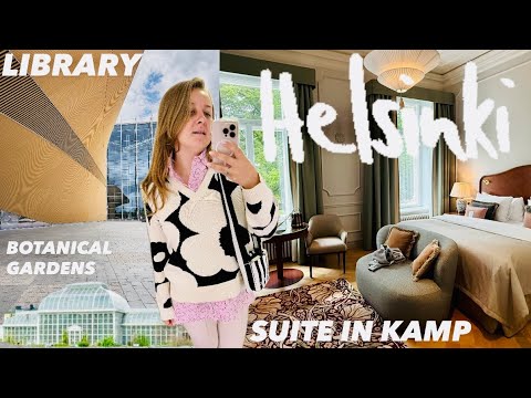Видео: Хельсинки | Роскошный Suite в Kämp, Библиотека Oodi и Ботанический сад