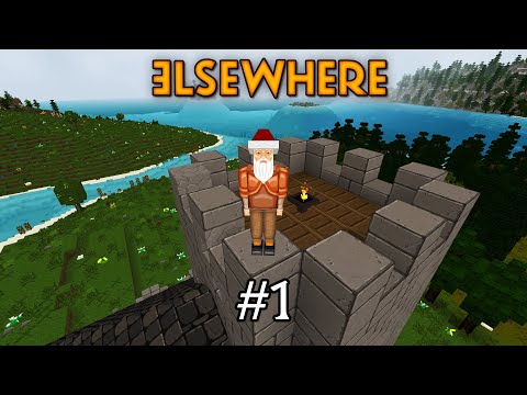 Видео: Elsewere - он вам не Майнкрафт! (эпизод №1, дни 6 - 10)