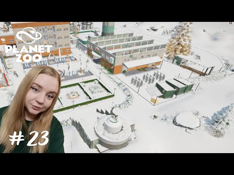 Видео: Снежный зоопарк  ➤Planet Zoo #23