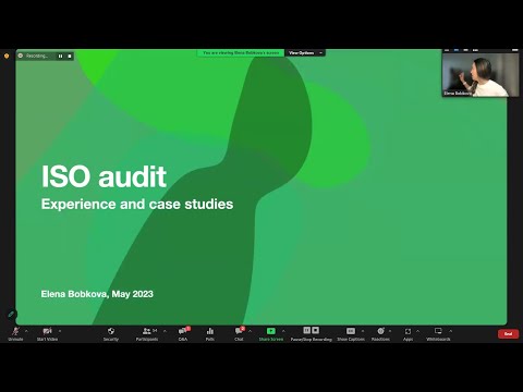 Видео: Особенности проведения  аудитов по ISO