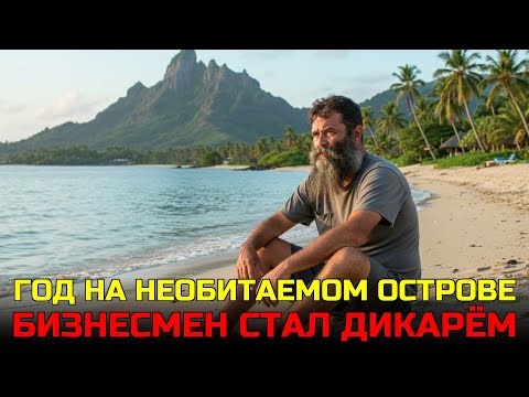 Видео: ОН ПРОВЁЛ ГОД НА НЕОБИТАЕМОМ ОСТРОВЕ