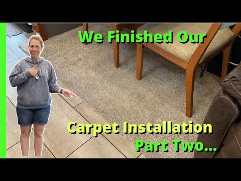 Видео: Установка коврового покрытия и крепления в автодоме. Часть II. Это действительно так ЛЕГКО!!!!