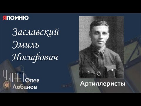 Видео: Заславский Эмиль Иосифович. Проект "Я помню" Артема Драбкина. Артиллеристы.