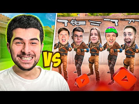 Видео: 1 ПРОТИВ 5 ЮТУБЕРОВ, НО У ВСЕХ СЛУЧАЙНЫЙ ДРОП ИЗ КЕЙСА😑 STANDOFF 2