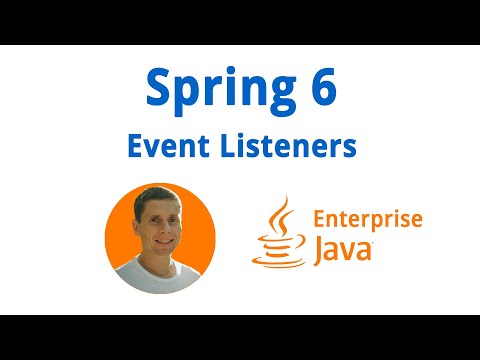 Видео: 26. Spring 6.  Event Listeners (Java Enterprise - полный курс)