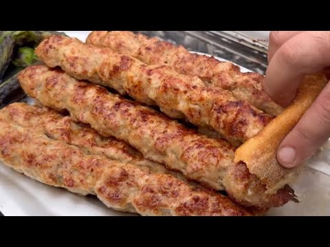 Видео: ЛЮЛЯ КЕБАБ. САМЫЙ СОЧНЫЙ и ВКУСНЫЙ не ПАДАЮЩИЙ с ШАМПУРА 