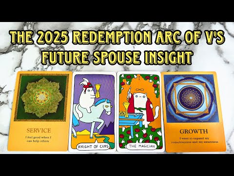 Видео: Предсказание Таро на 2025 год: раскрывается история искупления будущей супруги Ким Тэхёна