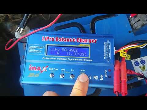 Видео: Как заряжать LiPo аккумулятор кораблика для рыбалки Camarad speed