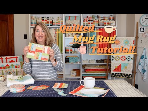 Видео: Краткое руководство по изготовлению стеганого коврика для кружки