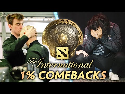 Видео: 1% шанс Камбеки на The International 2021 которые мы не забудем