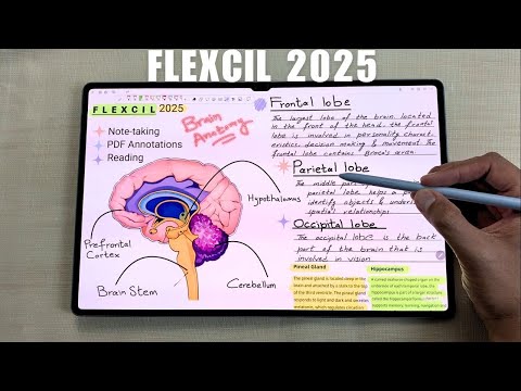 Видео: Универсальное приложение для создания заметок 2025 года — Flexcil — 15 лучших функций
