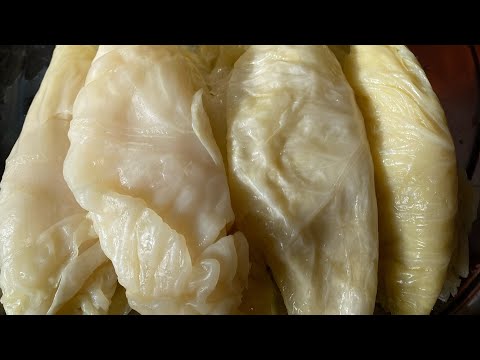 Видео: Квашене ЛИСТЯ КАПУСТИ 🥬 на голубці . Легко , просто та доступно. Зимова заготовка.