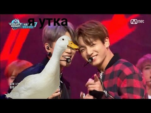 Видео: Кряк bts "4" чимин уточка?