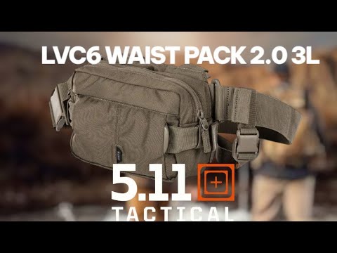 Видео: Сумка 5.11 Tactical LVC6 Waist Pack 2.0