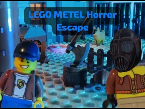 Видео: LEGO Мультфильм METEL horror escape / stop motion