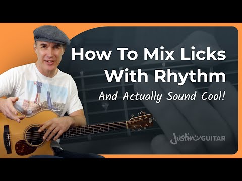 Видео: Как миксовать фразы с ритмом | Блюзовая гитара