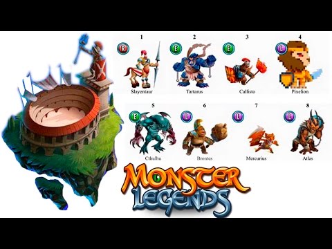 Видео: Остров Гладиаторов Monster Legends