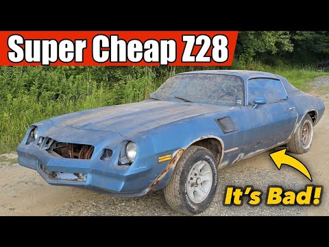 Видео: Я купил самый ДЕШЕВЫЙ (и худший) Camaro Z28 1981 года!