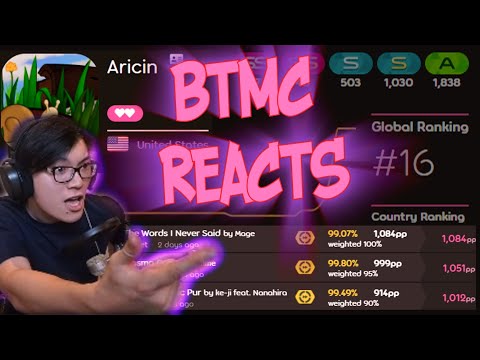 Видео: Реакция BTMC на 1 тыс. п.н. Арицина