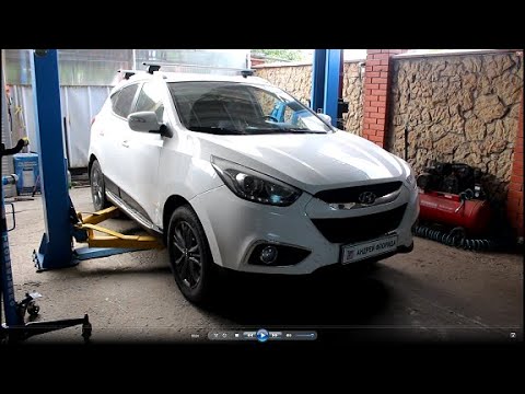 Видео: Замена переднего правого подшипника ступицы на Hyundai ix35 Хендай 2,0  Ай Икс 35  2014 года