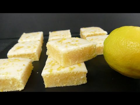Видео: Приготовьте это лимонное блаженство! Лимонный брауни с белым шоколадом!