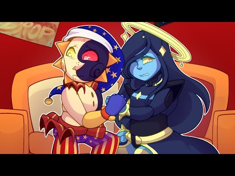 Видео: Сатурн утешает во время затмения! В VRChat