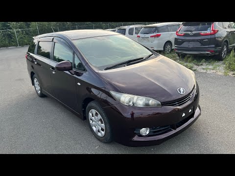 Видео: Обзор Toyota Wish 2011 комплектация X HID Selection из Японии