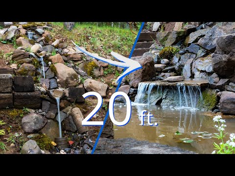 Видео: Этот УДИВИТЕЛЬНЫЙ водопад! Горный ручей у нас во дворе.