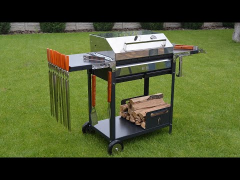 Видео: МАНГАЛ и ГРИЛЬ два в одном подробный обзор