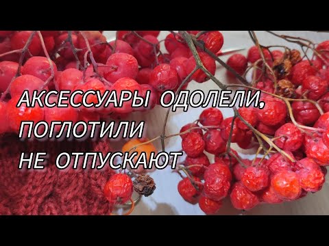 Видео: Аксессуары одолели, поглотили, не отпускают. #рукивдело, #вязовлог