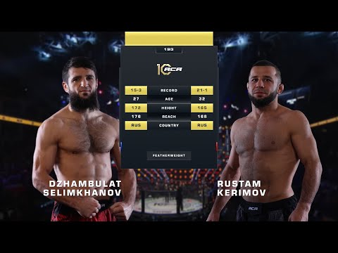 Видео: Джамбулат Селимханов vs. Рустам Керимов | Dzhambulat Selimkhanov vs. Rustam Kerimov | ACA 193