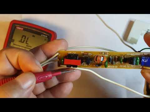 Видео: Ремонт лампы дневного света с электронным драйвером.