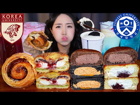 Видео: Cливочный Десерт🔥 Сливочный хлеб & Яблочный пирог АСМР МукбангㅣDessert Cream Bread Mukbang