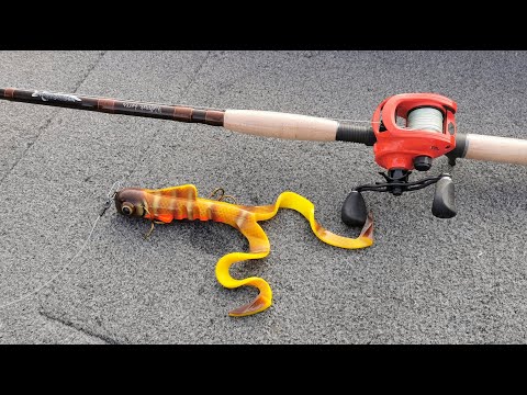 Видео: Ловля щуки на Musky Innovations Bull Dawg и другие хвостатые.