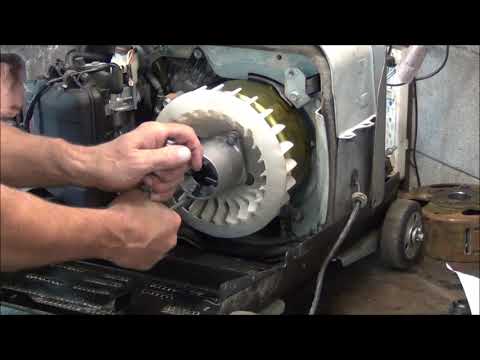 Видео: Honda EU3000is Часть 3. Новый статор и барабан.