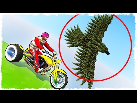 Видео: ЧТО??? ОГРОМНЫЙ ОРЕЛ НЕ ДАЕТ ПРОЙТИ ГОНКУ В GTA ONLINE!!!