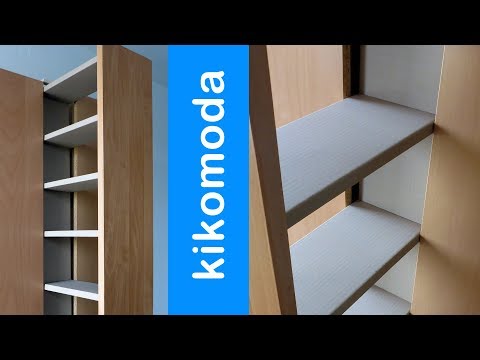 Видео: Шкаф картонный выдвижной (мебель из гофрокартона)