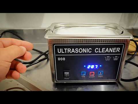Видео: ultrasonic cleaner - Самая дешевая ультразвуковая ванна с Aliexpress