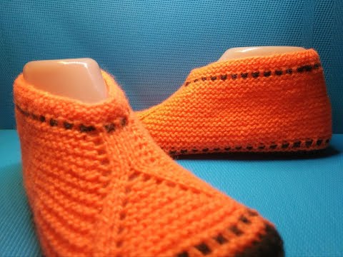 Видео: #825 ☀️ЛЕГКАЯ МОДЕЛЬ ТАПОЧЕК /  ПРОСТЫЕ СЛЕДКИ.✴️