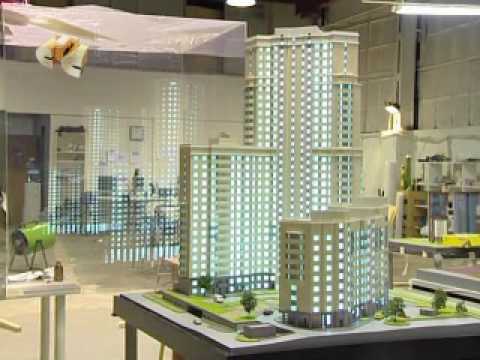 Видео: Изготовлении архитектурных макетов