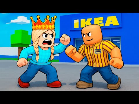 Видео: В ИКЕЕ ОСТАЛСЯ ВСЕГО ОДИН КОНСУЛЬТАНТ 😱 роблокс IKEA