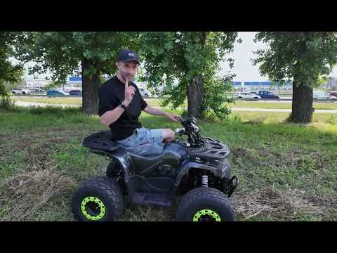 Видео: Електроквадроцикл Hummer TJ-Rider 1500W (карбон)