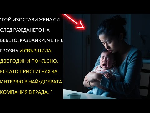 Видео: Той я изостави след раждането, наричайки я ГРОЗНА И СВЪРШИЛА. 1 година по-късно на интервю за работа