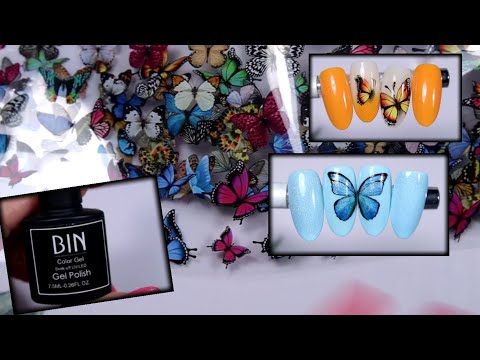 Видео: #10 (2022)Обалденная фольга с цветами и бабочками 🥰