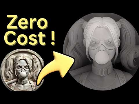 Видео: Мастер высокодетализированных карт глубины для лазерной гравировки с ЧПУ и 3D-печати!