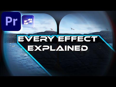 Видео: Как использовать новый эффект Film Impact Essential FX в Adobe Premiere Pro (объяснение каждого э...